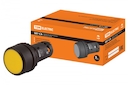 Кнопка с фиксацией SB7-CAL55 d22мм 1з+1р желтая TDM
